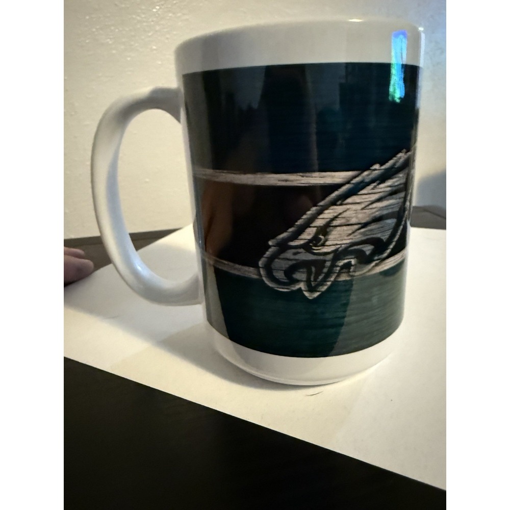 Philadelphia Eagles Coffee Mug. Logo‎ Football 15oz Cup. Unused New